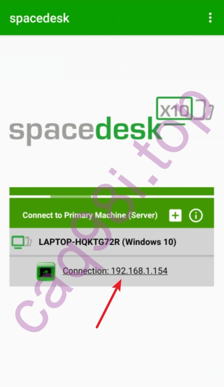 spacedesk服务端