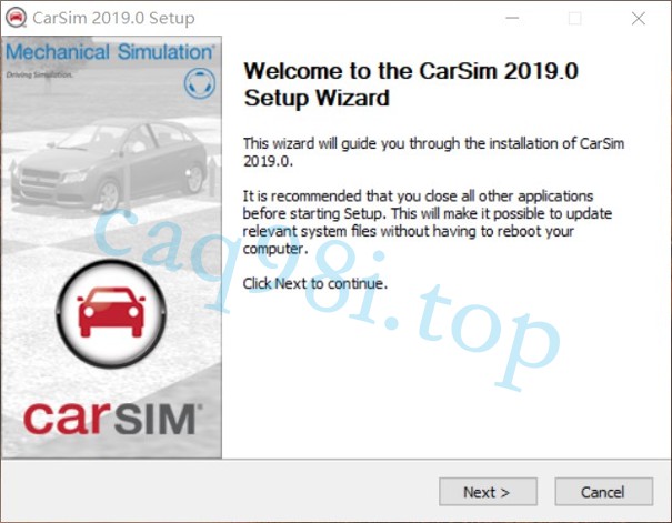 Setup_CarSim